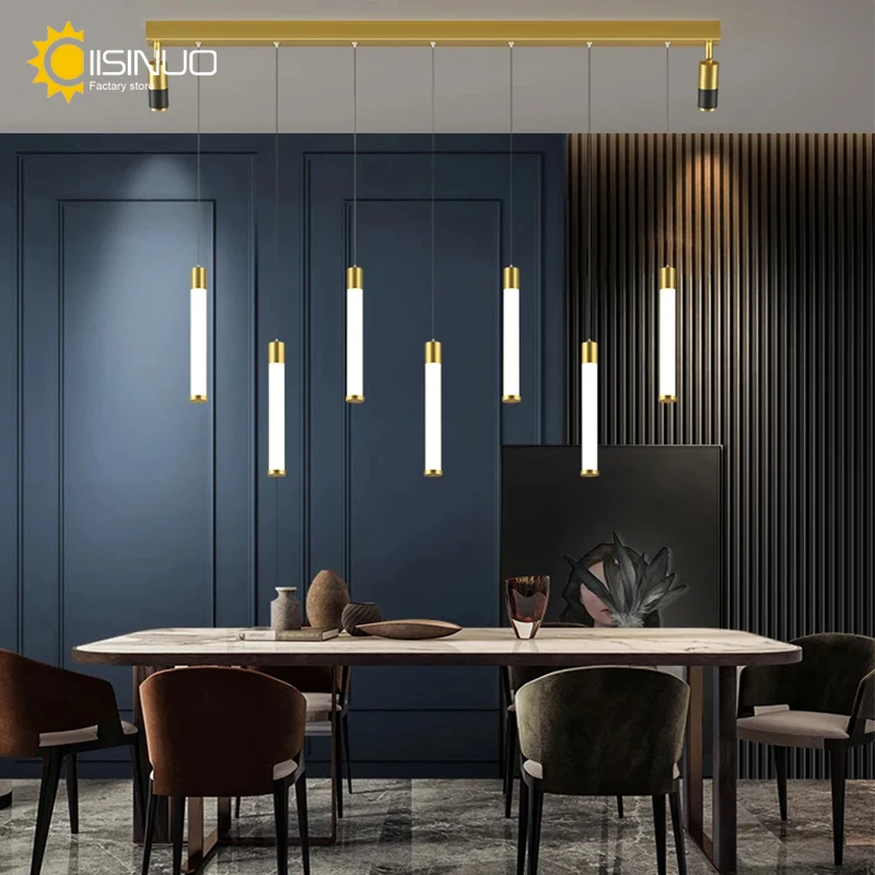 Candelabro de suspensión LED moderno, iluminación de ambiente colgante, accesorio de luz de ahorro de energía para comedor, hogar, Bar, cocina, Isla, Dec