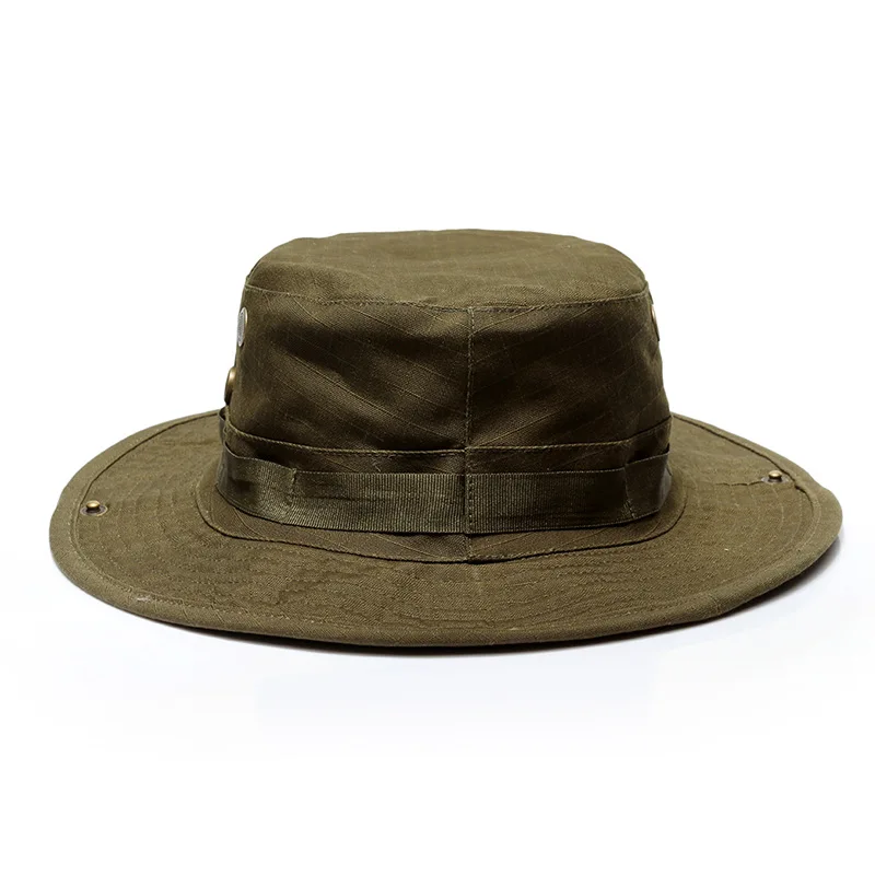

Military enthusiast round edged hat, outdoor Beni hat, python patterned hat, camouflage hat, mountain climbing sun hat