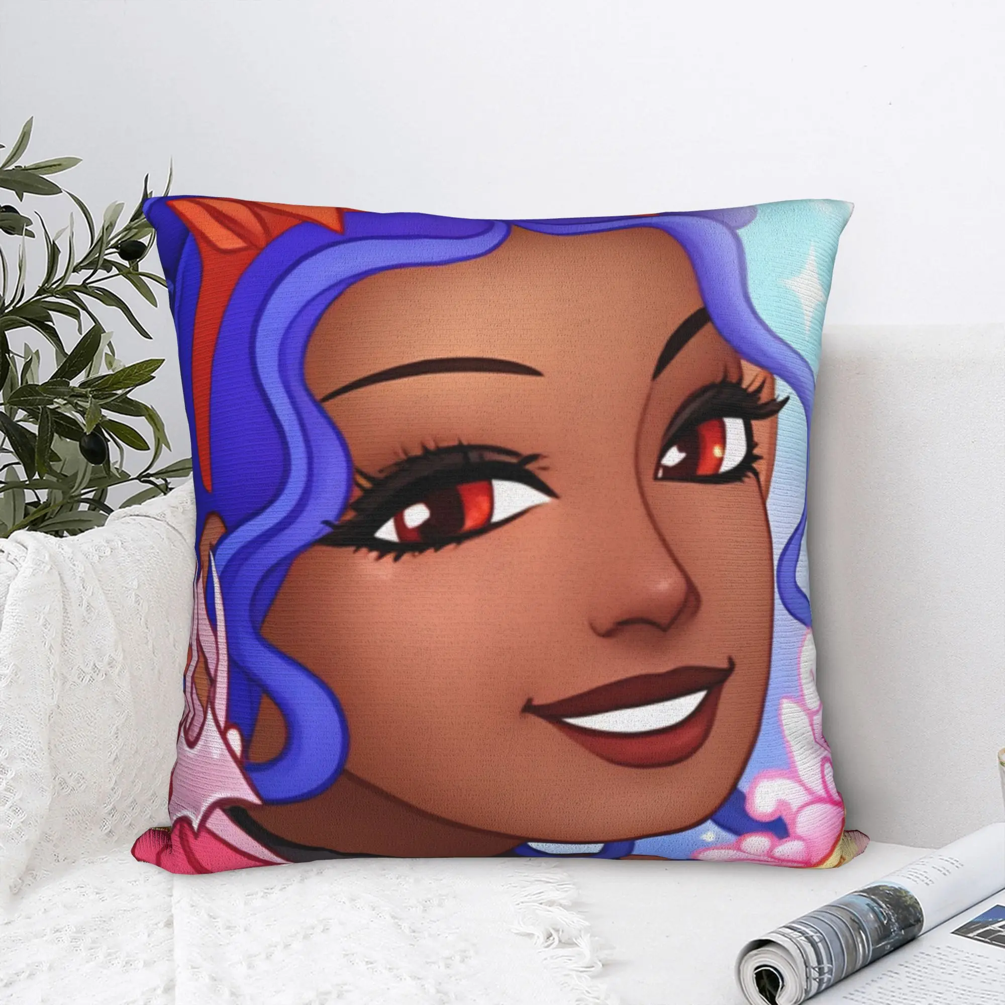 Girls Game Royale High Girls Game Royale High Pillow Case  Design Pillow Cover For Couch Sofa Bedroom Vintage Pillowcases