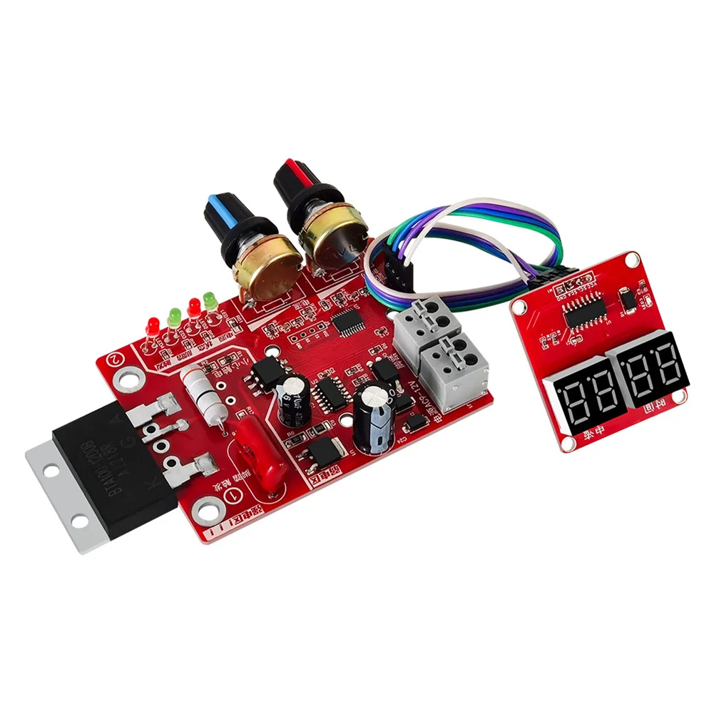 Imagem -05 - Ponto Soldagem Módulo com Display Digital Painel de Controle Ponto Soldador Módulo Tempo e Controlador Atual Atualização Atual Temporização 40a 100a