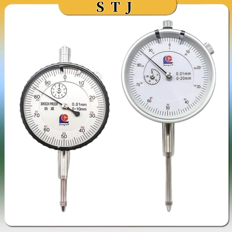 

Dial Indicator 0-10/20/30/50mm Precision Comparator Dial Bore Gauge Indicator Mechanical Pointer Gauges Instrument Tools