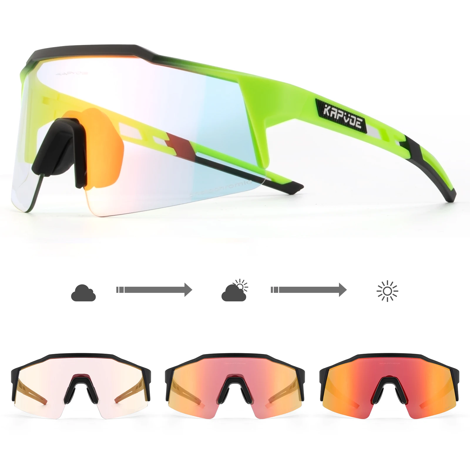 

Уличные красные, синие фотохромные мужские и женские очки для велоспорта, спортивные солнцезащитные очки для рыбалки и бега, велосипедные очки, очки для шоссейного велосипеда MTB