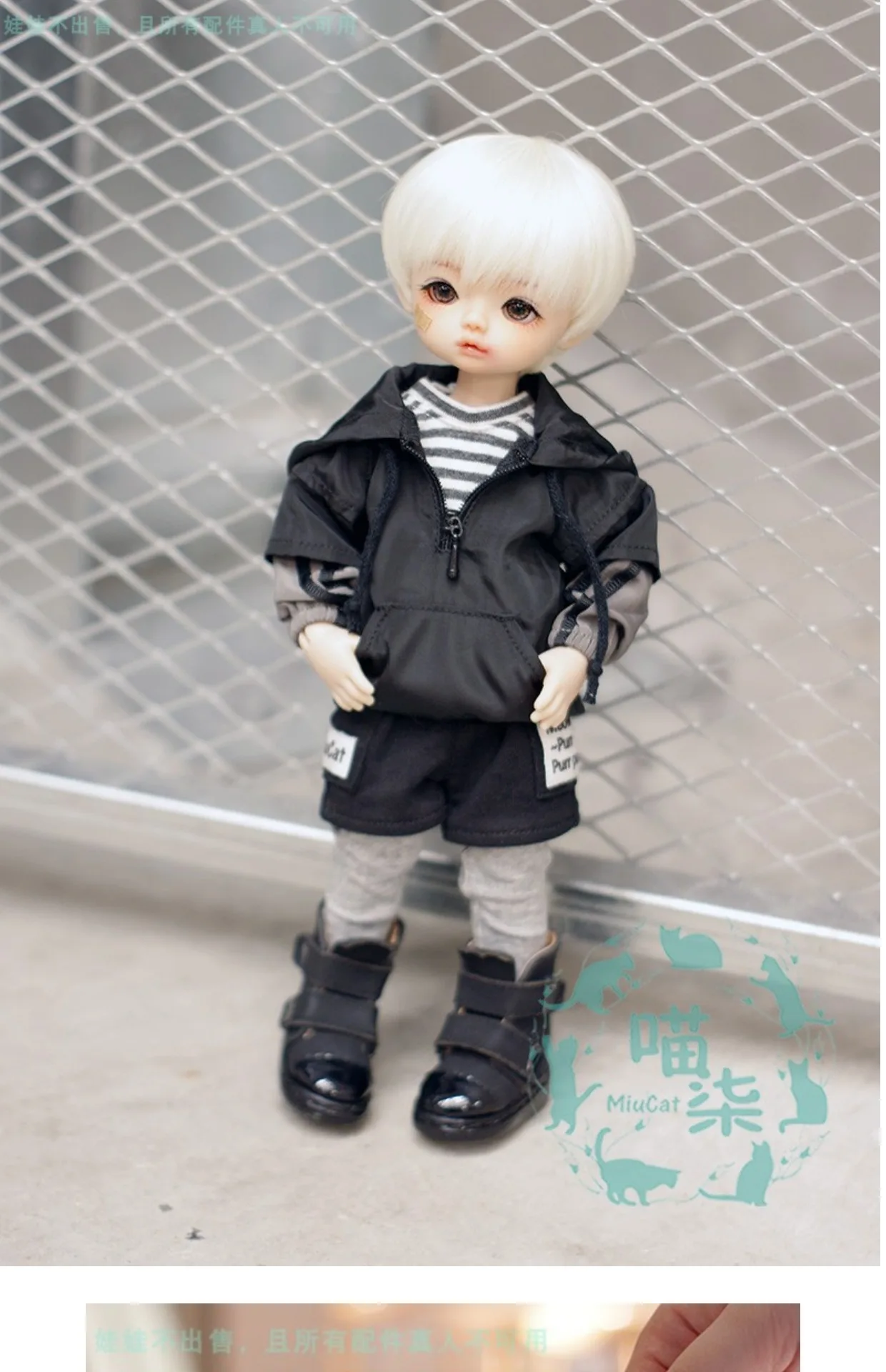 BJD Pants Doll Clothes Bottom Pants Shorts Sports Leisure Fake Two-pieces Pants For 1/6 BJD YOSD Doll Accessories