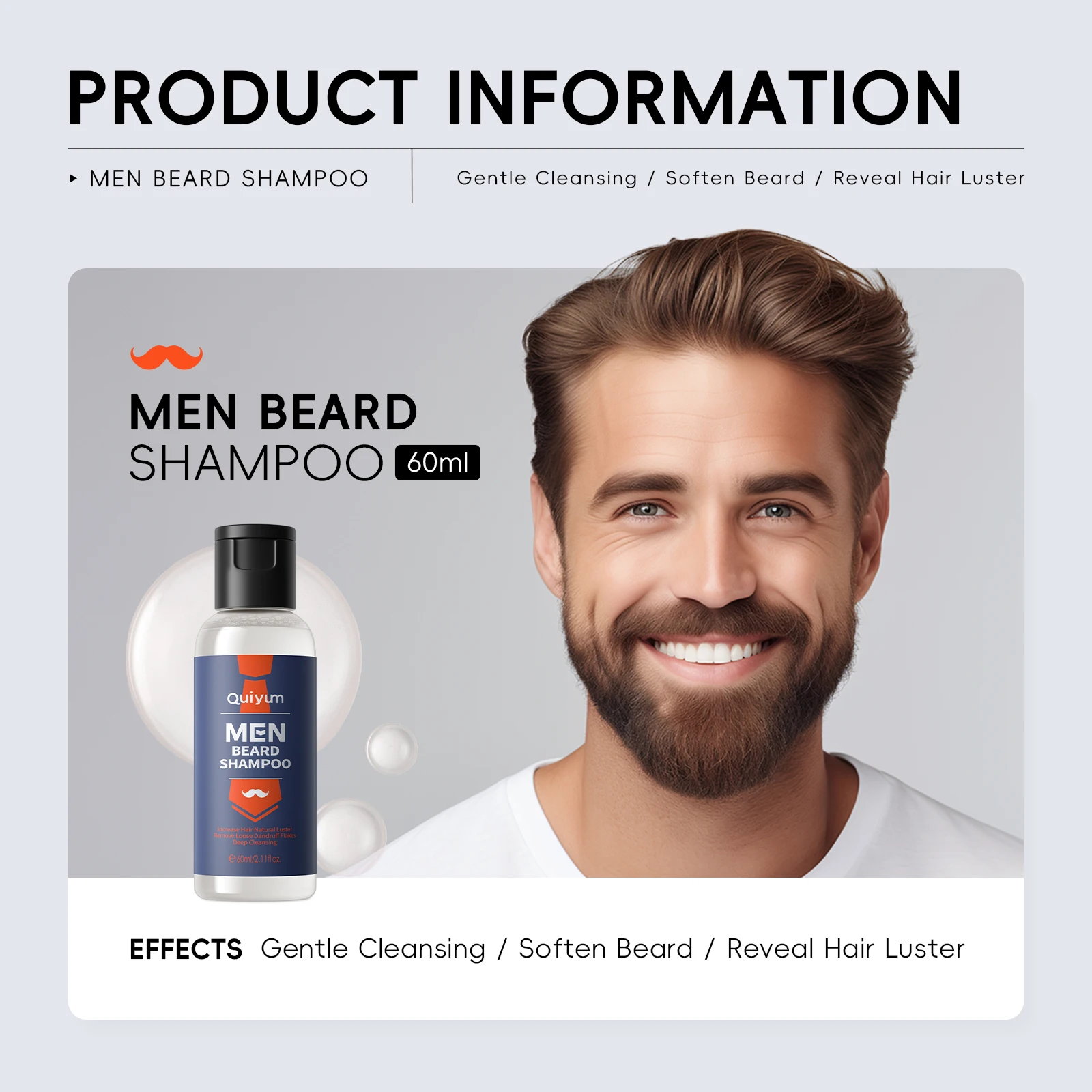 QUIYUM 4 Parça Erkek Sakal ve - Men'S Face Grooming incelemesi ve fiyatı