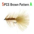 5PCS Brown A