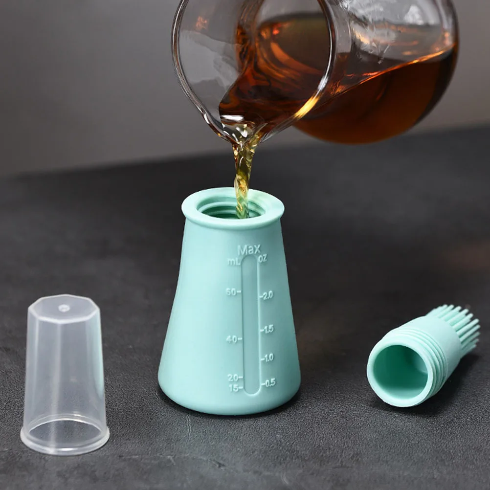 

3 Pcs Silicone Oil Bottle Brush Bbq Grill Accessories Sauce for Grilling Kitchen Brushes Barbecue Tool Silica Gel Cleaner
