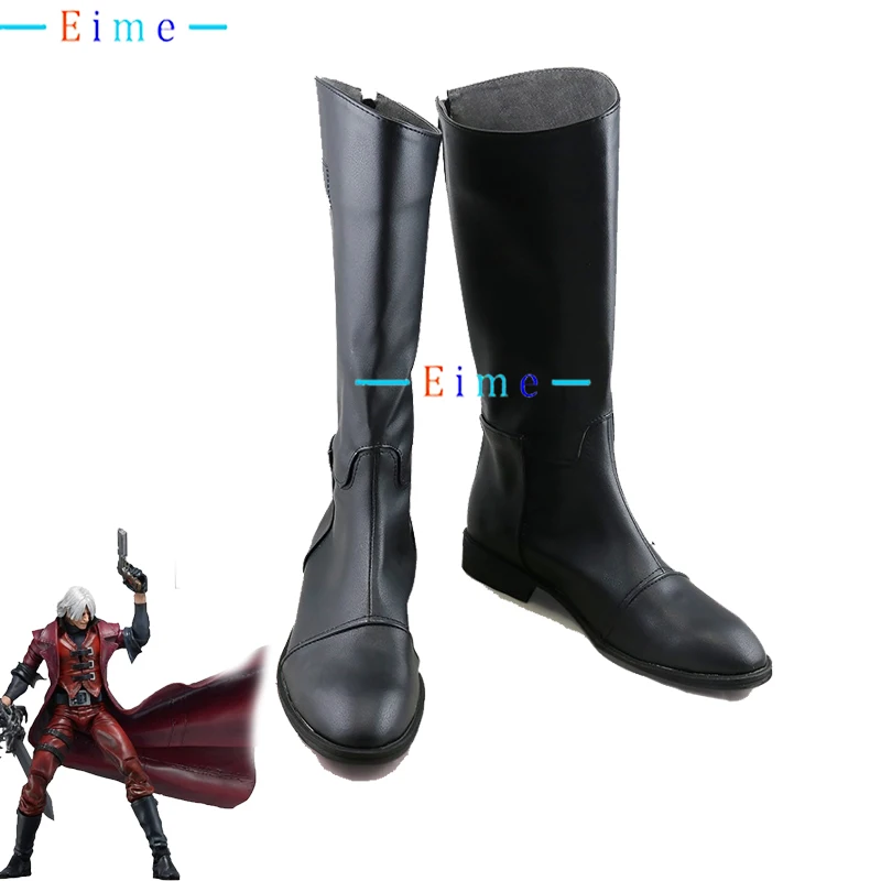 

Обувь для косплея Dante, обувь из искусственной кожи, карнавальные ботинки на Хэллоуин, реквизит для косплея, игровые аксессуары, индивидуальный заказ