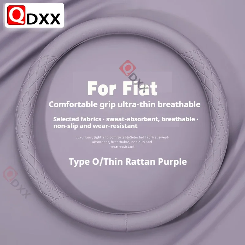 

Anti Slip Auto Decoration PU Leather Car Steering Wheel Cover For Fiat Grande Punto Tipo Stilo UNO Astra Bravo Panda Freemo