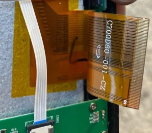 Tested 7Inch 60Pin LCD Screen Panel C700D60-001-CZ For VW multimedia Car Radio GPS LCD Display Repair Replacement