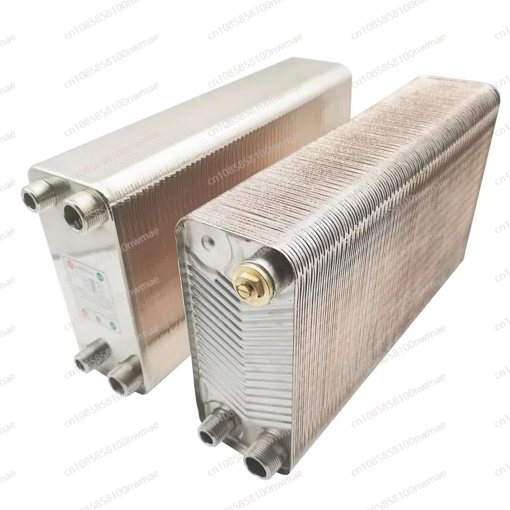 120 Plates Water to Water Brazed Plate Thermal Stainless Steel Heat Exchanger Brazed Plate Heat Exchanger