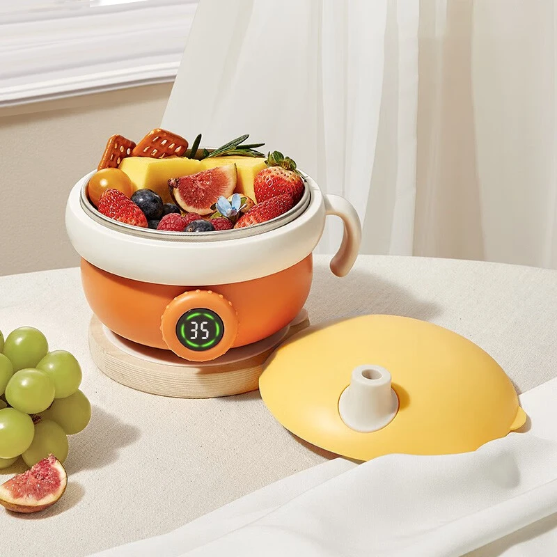 

children plate suction cup bowl Infant baby child Insulation Bowl feeding training bowl cartoon binaural baby feeding tableware