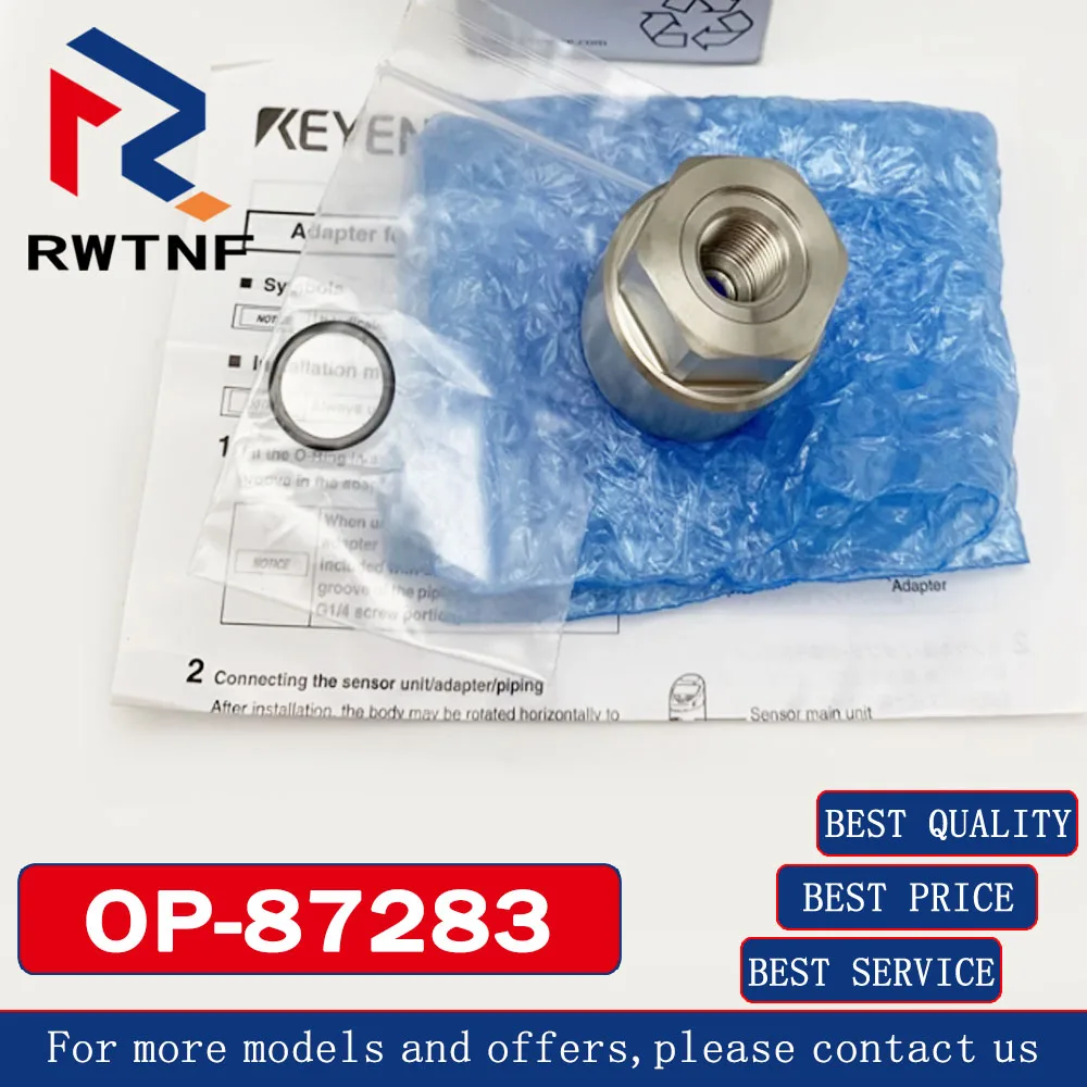 Gloednieuwe originele OP-87283 KEYENCE Interface conversie adapter aansluitkabel; sensor montagebeugel