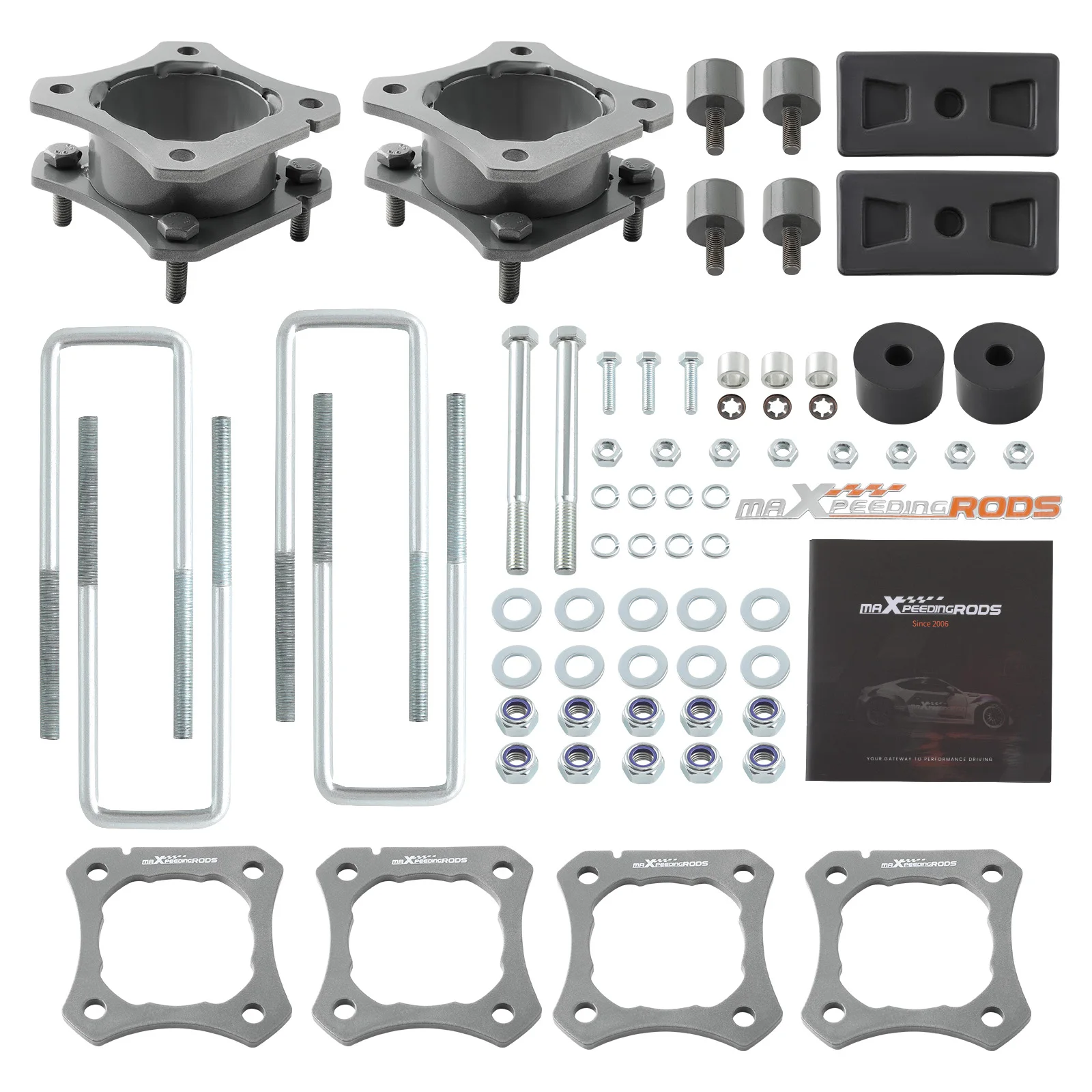 

Комплект выравнивания переднего и заднего подъема 3 дюйма для Toyota Tundra 2007-2019 2020 2021