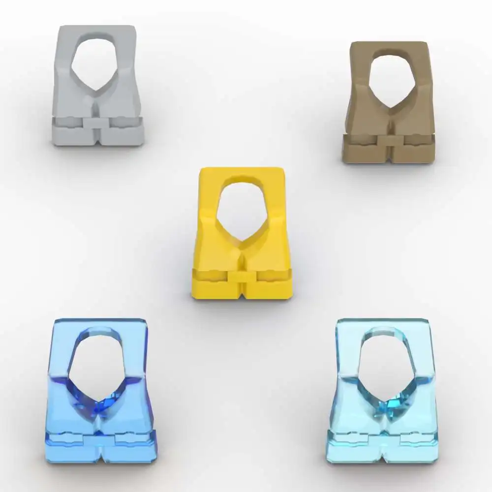 

MOC 10PCS 97895 Swim Center Buckle Figures Clothing Bricks Life Jacket Building Blocks Kit DIY Idea Toys Children Birthday Gifts
