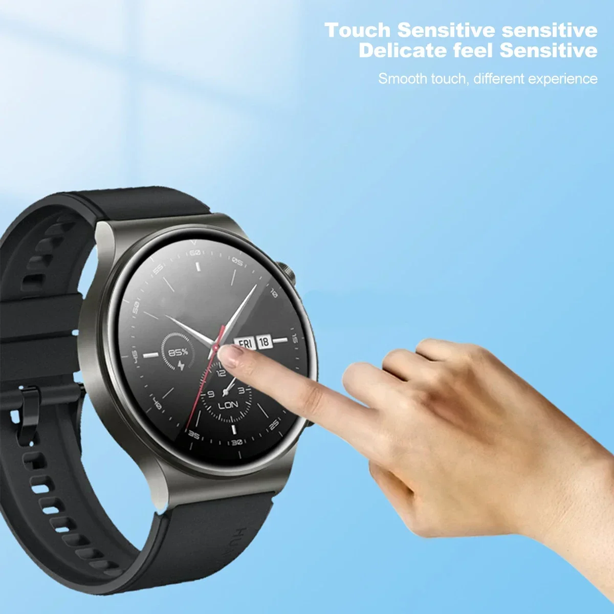 3D Curved Film for Huawei Watch GT4 46MM Screen Protector Anti-scratch Protective Cover Film for Huawei Watch GT 4 Not Glass