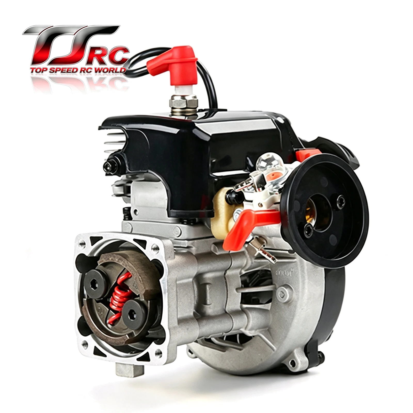Upgrade 36CC Dual Ring Easy To Start 4 Bolt Engine for 1/5 Hpi Rofun King Motor Rovan Baja Losi 5ive-t FG GoPed RedCat Rc Parts