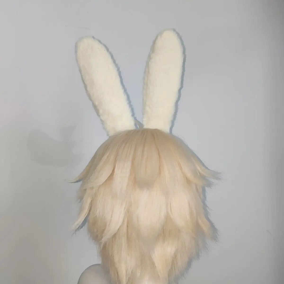 Chiikawa Usagi Hasenohren-Stirnband - Flauschige Kaninchenohren Cosplay-Haarband für Anime-Fans Halloween-Party Kostüm-Requisiten Geschenk – Detail 2