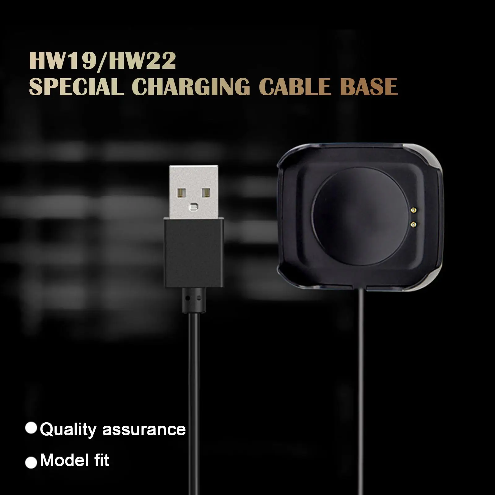 Câble de charge USB Smartwatch pour Huawei 22, chargeur magnétique, adaptateur de charge, noyau de fil de cuivre pur, V9E3