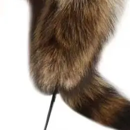 Topi Bomber Musim Dingin Wanita dengan Penutup Telinga Bulu Ekor Rakun, Tahan Angin, Hangat, Modis, Gaya Rusia untuk Luar Ruangan