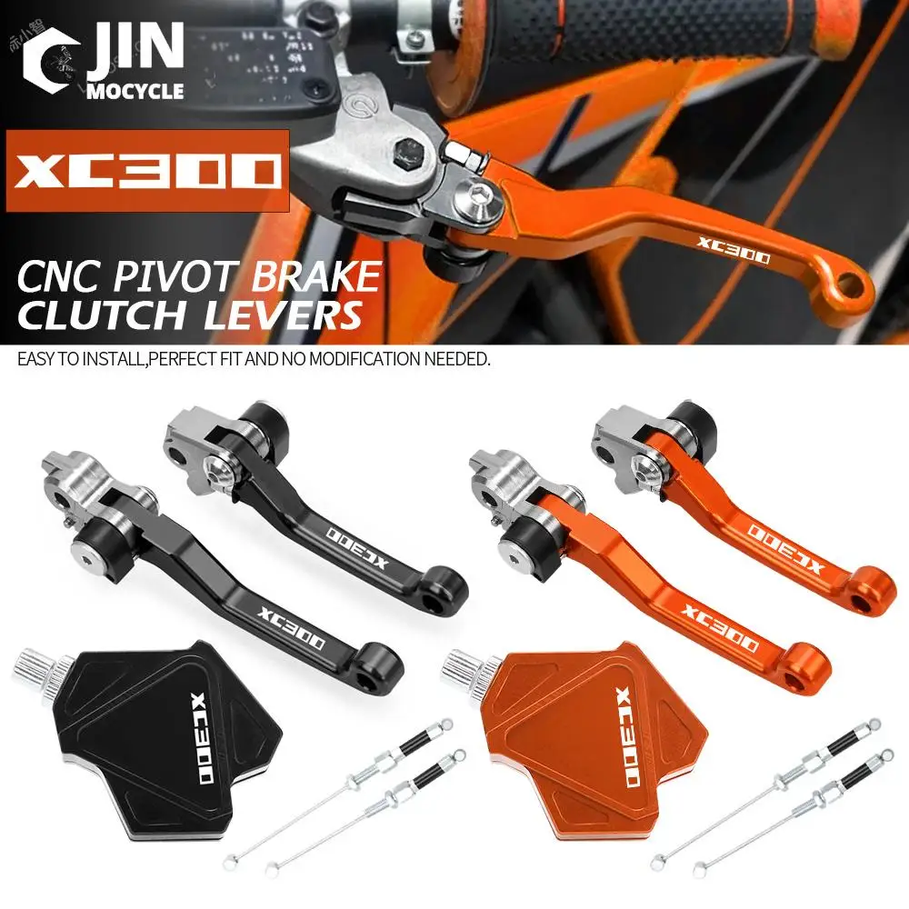 

For GASGAS XC300 XC 300 2017 2018 Aluminum Motorcross Accessories Stunt Clutch Lever Easy Pull Cable System Brake Clutch Levers