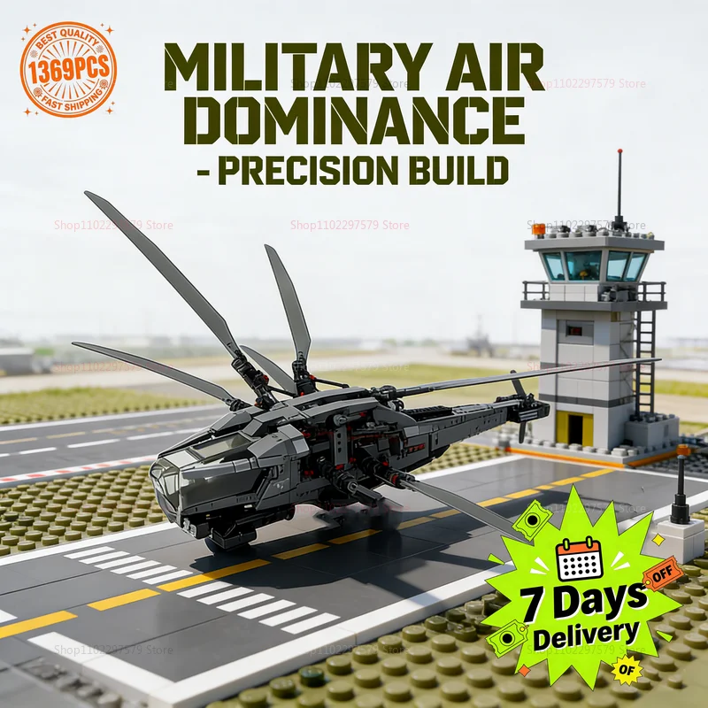 

Flapping Wing Helicopter Assembly Kit Building Block Flying Toy For Kids Adults Unique Birthday Christmas Gift For STEM Learning