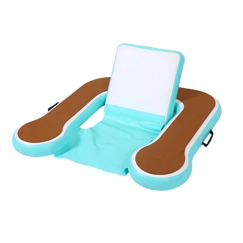 Inflatable sun pool floating row, new outdoor dual-purpose water leisure floating bed
