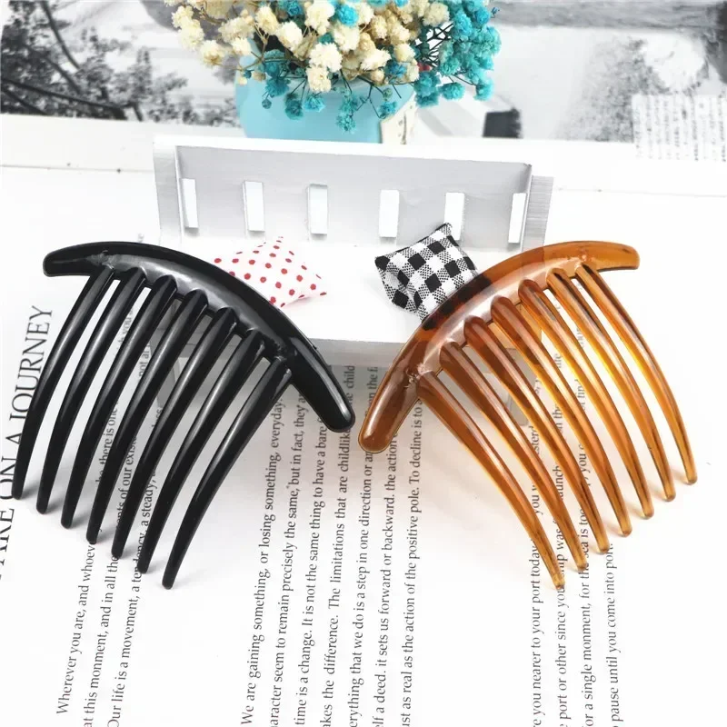 3PCS 10.5cm French Twist Totorial Hairstyle Hair Comb for Updo Hairclip Durable Sturdy Hair Clips Hair Accessories for Women