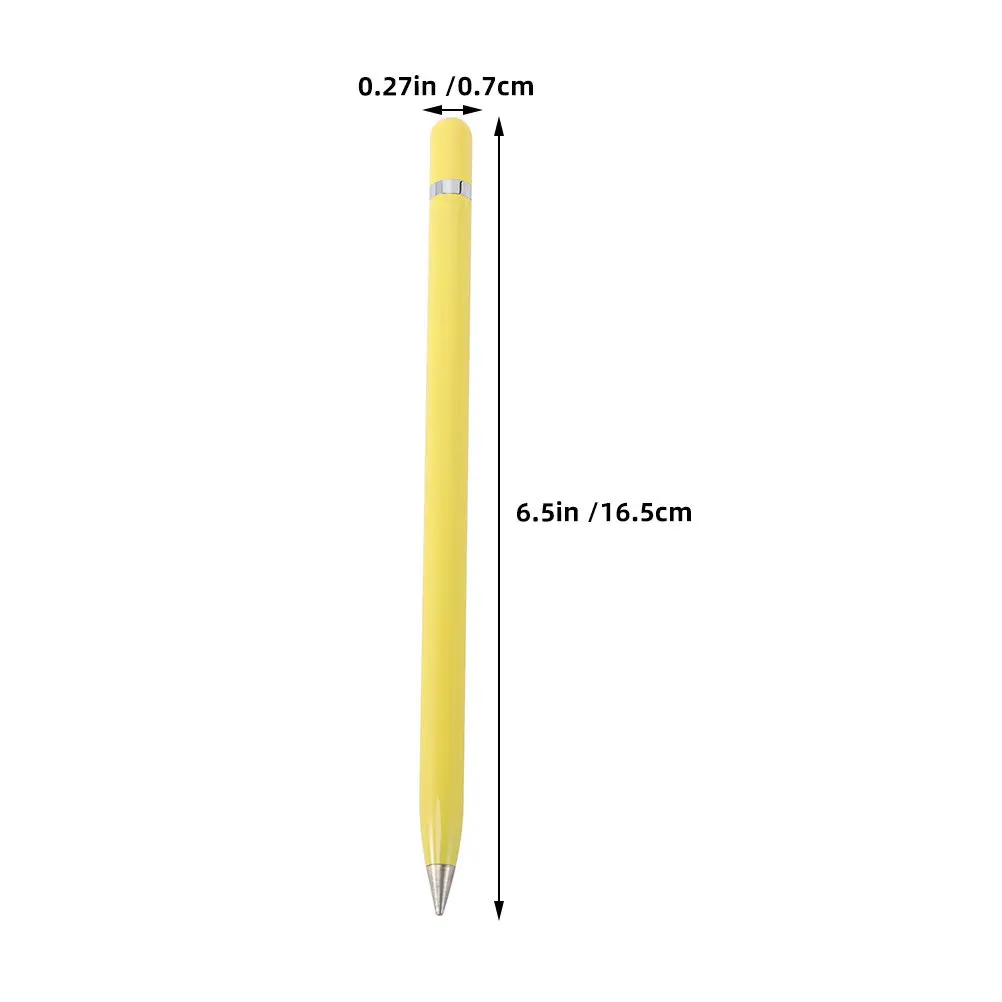 1Pcs Eternal Pencil Inkless Pen Endless Writing Everlasting Pencil School Art Supplies Yellow Creative Gift for Kids view 4