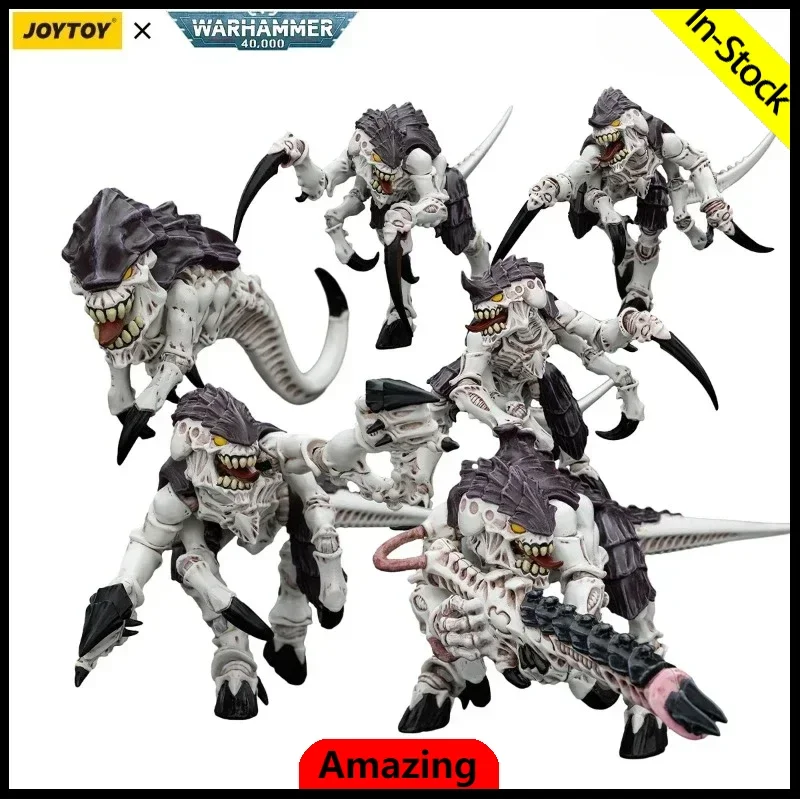 [In-Stock] JOYTOY Warhammer 40K 1/18 Tyranids Hive Fleet Leviathan Ripper Anime Action Figures Model Toys Gifts Collection