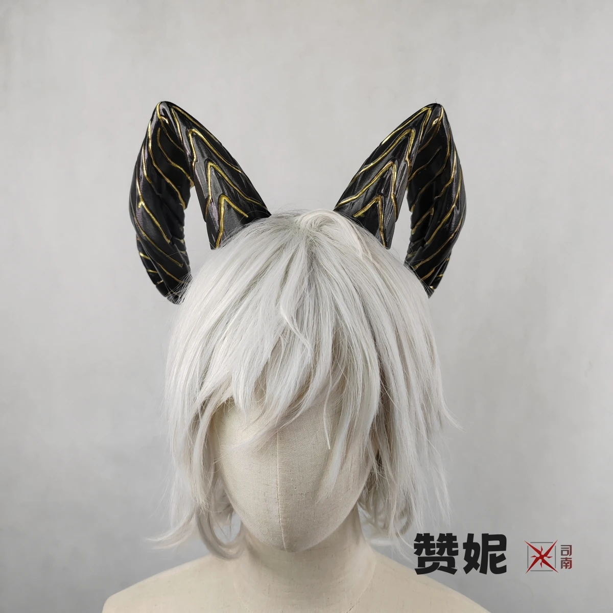 Rinascita Zani コスプレ ホーン 帽子 イヤリング 嵐の波 ロールプレイ小道具 アクセサリー ハロウィン ファンシー パーティー イベント用