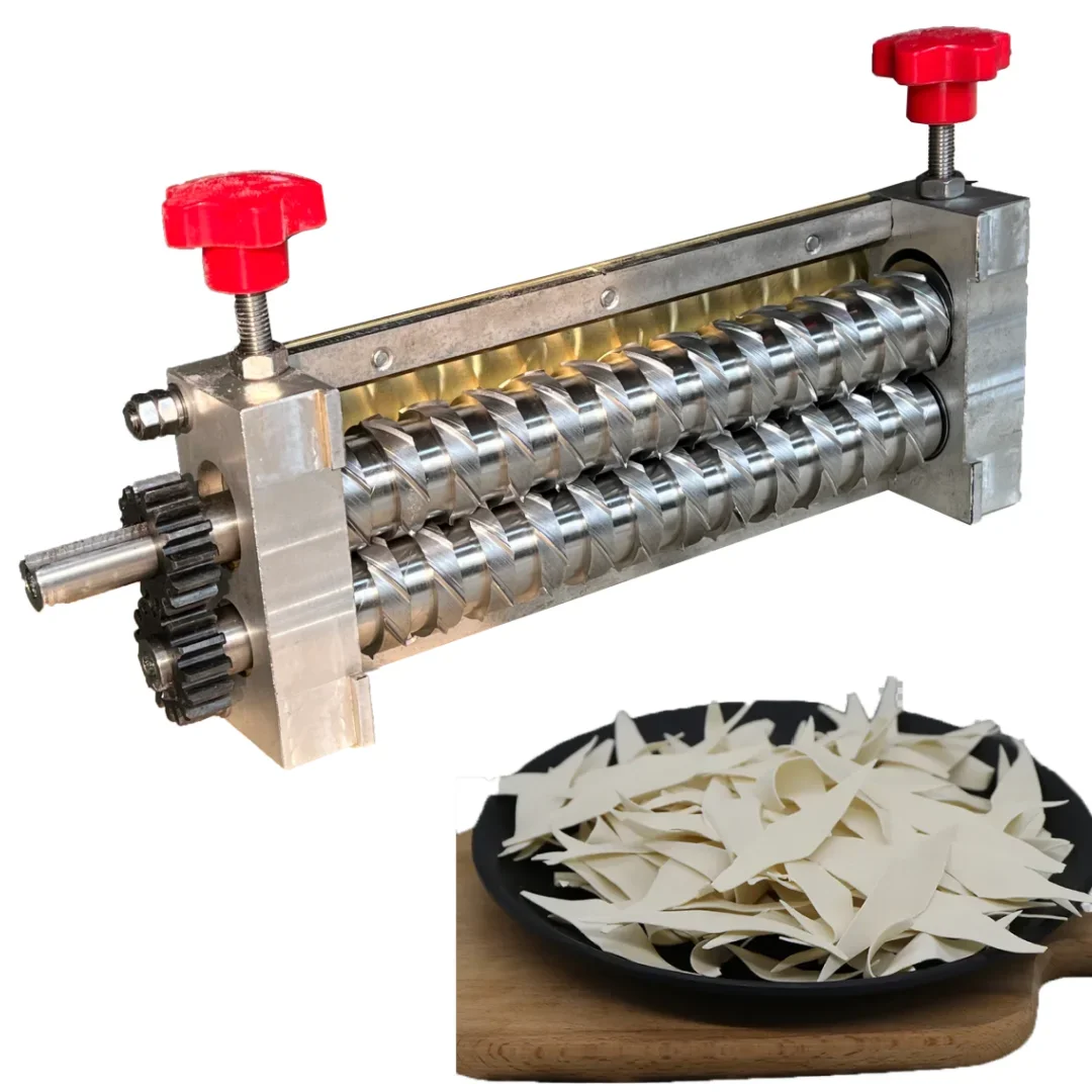 # for Stainless Steel Small Commercial Electric Fresh Noodle Making Machine Ramen Pasta Maker Dough Roller Noodle Cutter
