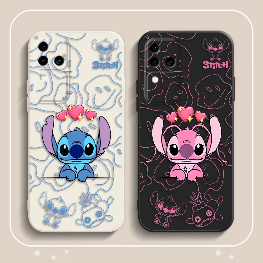 

Cartoon Disney Lilo Stitch Angel Phone Case For VIVO S1 V17 V20 V21 V21E V23 V23E V25 V27 V29 V27E V30 V30E V40 V50 S12 TPU Case