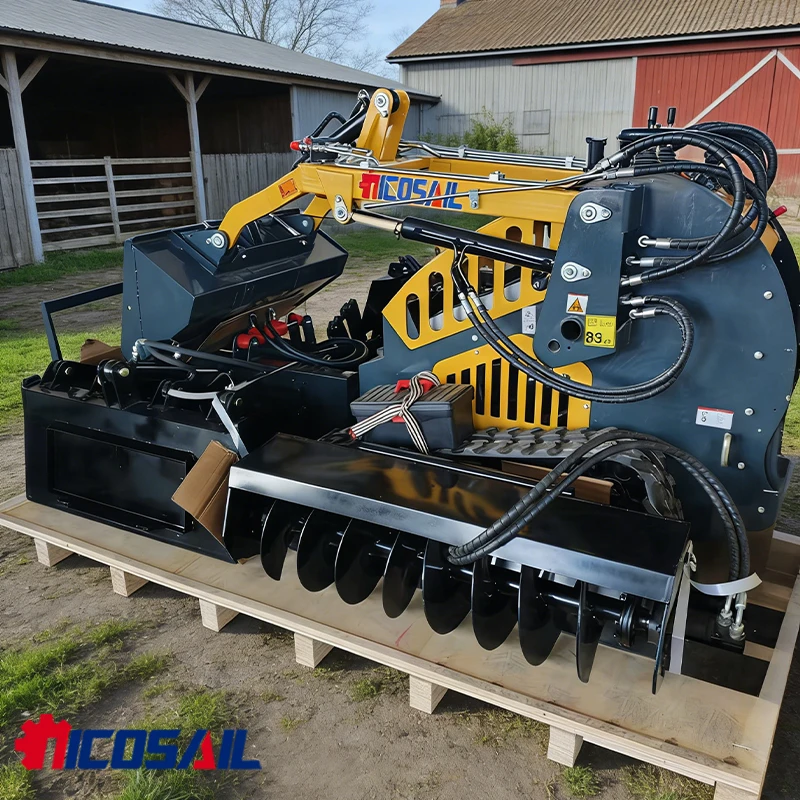 

Mini Slip Loader For Garden CE Certified Euro 5 Compact Easy Operation Small Loader For Landscaping