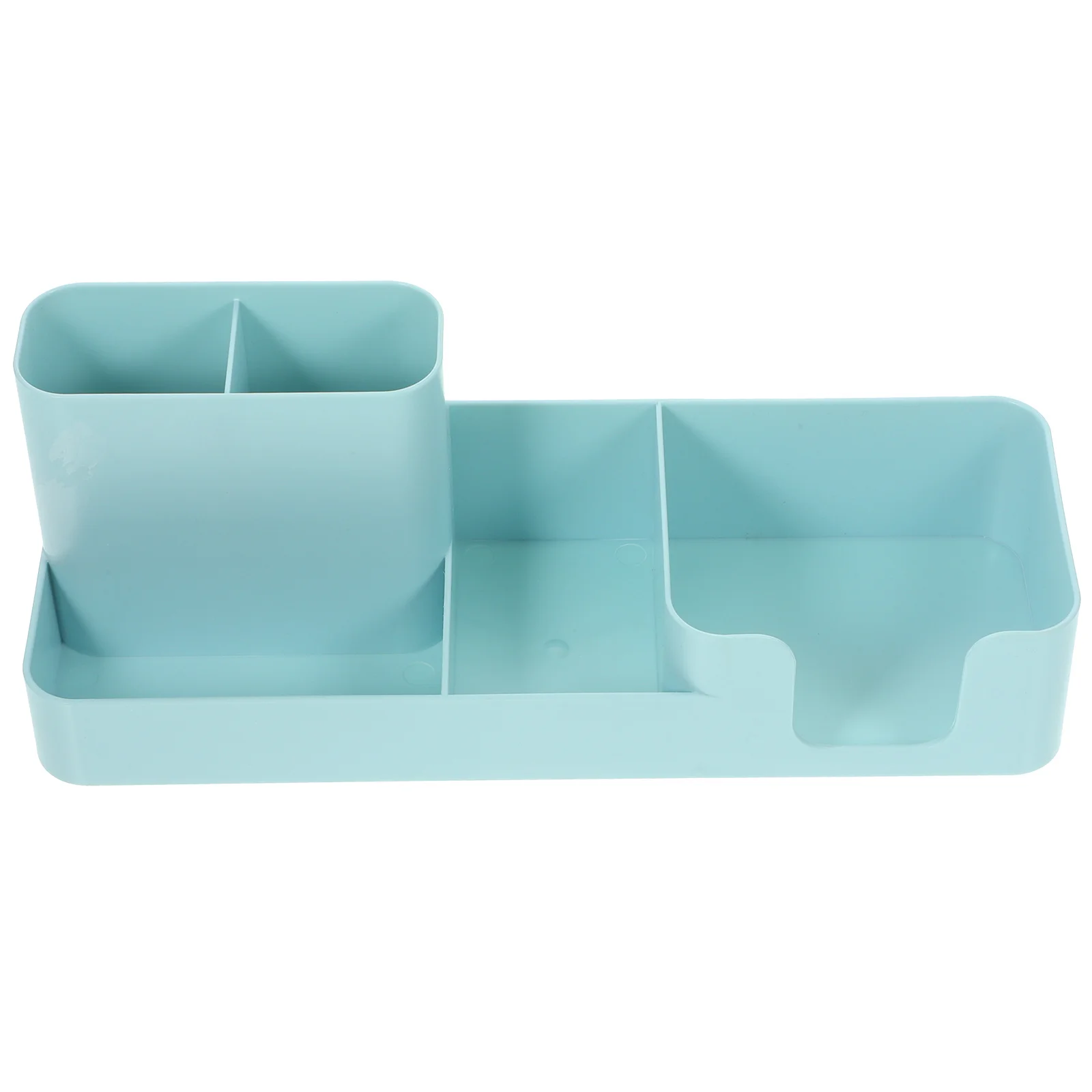 

Desktop Organizer Box Divided Compartments Large Capacity Pen Pencil Storage Holder For Office School Stationery Desk