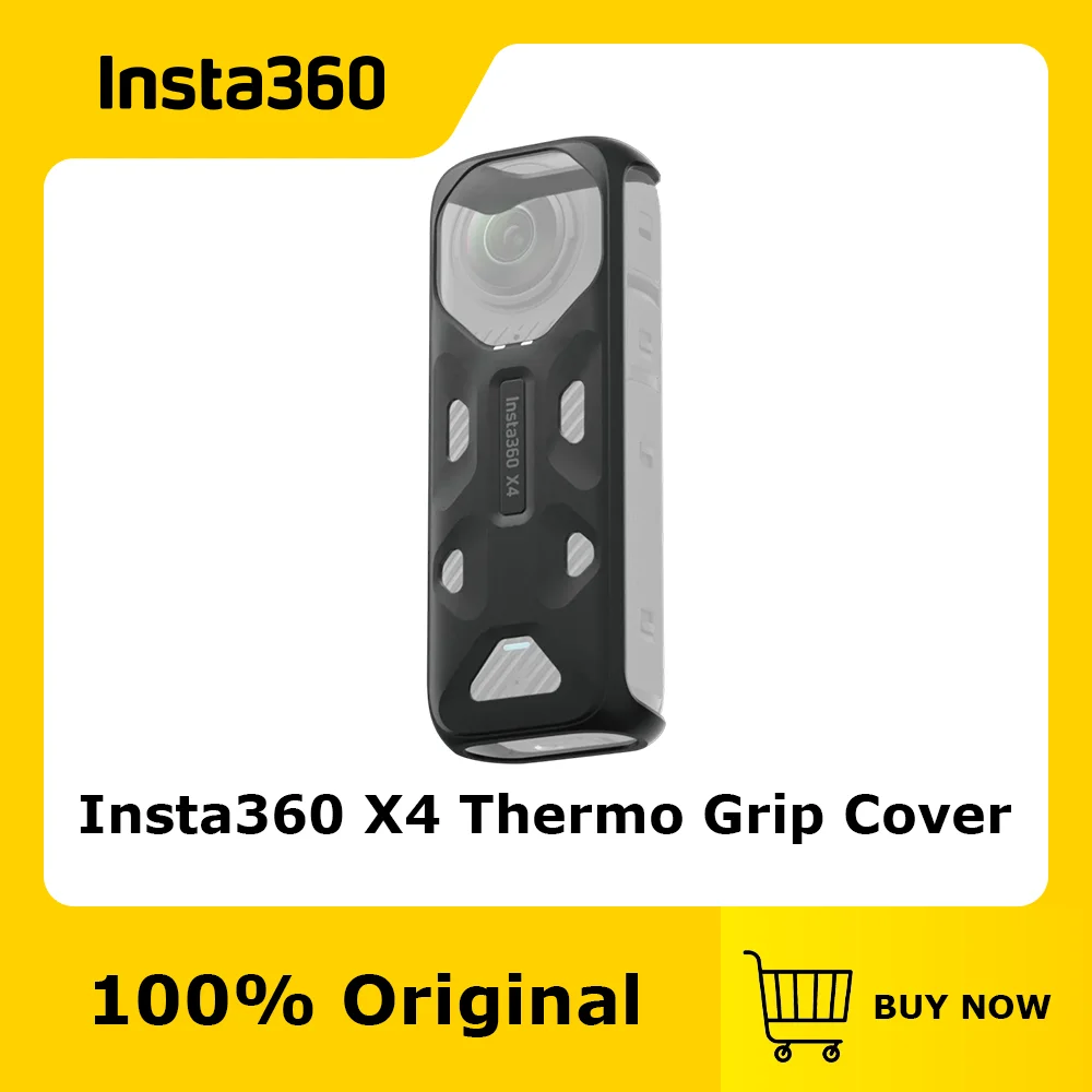 Official & Original Insta360 X4 Thermo Grip Cover,Reduces the surface temperature of X4