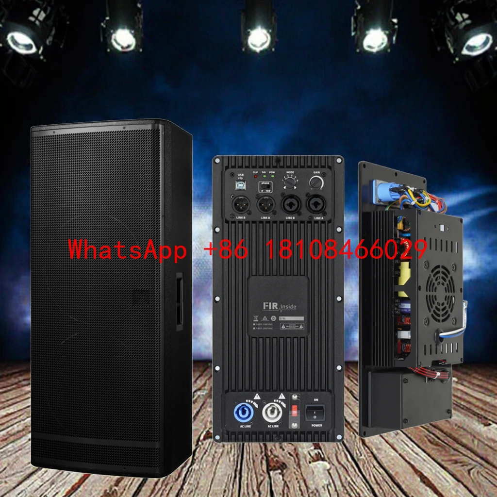 

Professional Active Speakers System Active Dual 15 Inch Full Range Speaker PA System