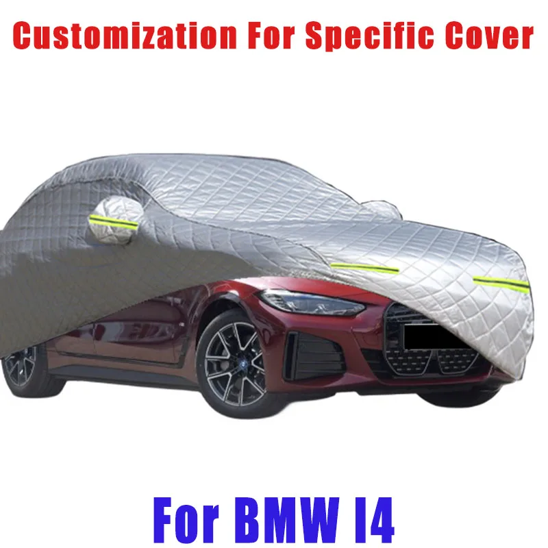 

For BMW I4 Hail prevention cover auto rain protection, scratch protection, paint peeling protection, car Snow prevention