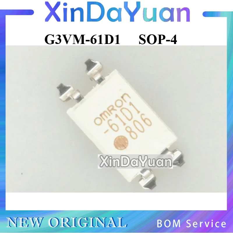 5 pcs G3VM-61D1  61D1  SOP-4 G3VM-61A1  Optocoupler Solid-state Relay