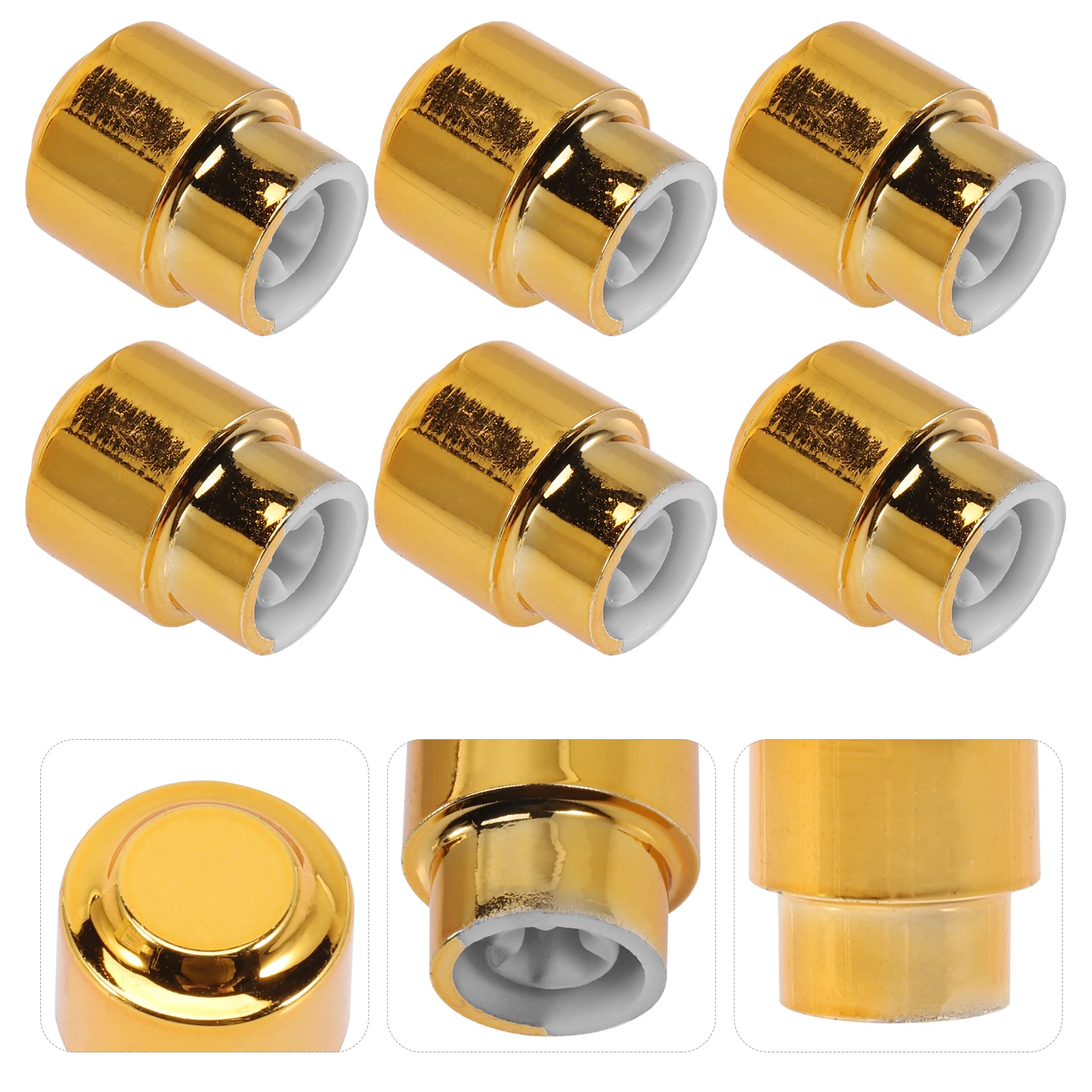 

10 Pcs Guitar Switch Cap Caps Knobs Electric Guitars for Component Tips Button Volume