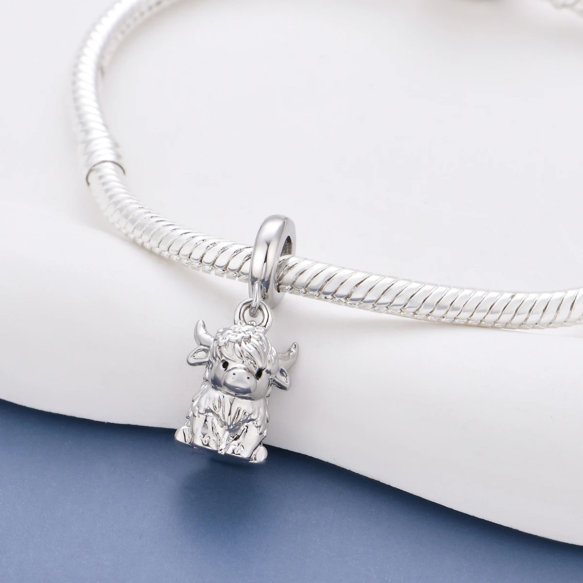 Original Design Animal Series Bead Pendant,DIY Bracelet Jewelry Gift,Environmentally friendly Copper Material Plated Silver