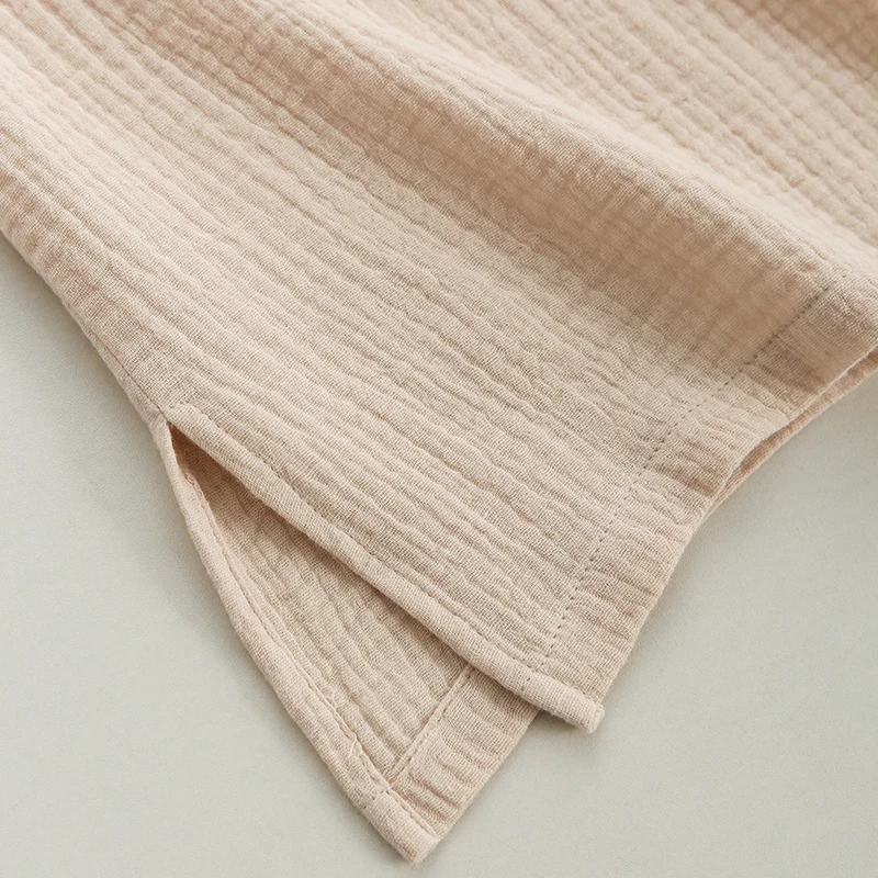 Damenkleid aus 100% Baumwolle, Musselin, Sommerkleid, Freizeitkleid, Maxikleid für Damen – Detail 4