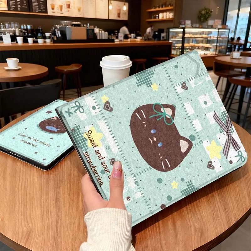 Cute Brown Cat Patt… - image