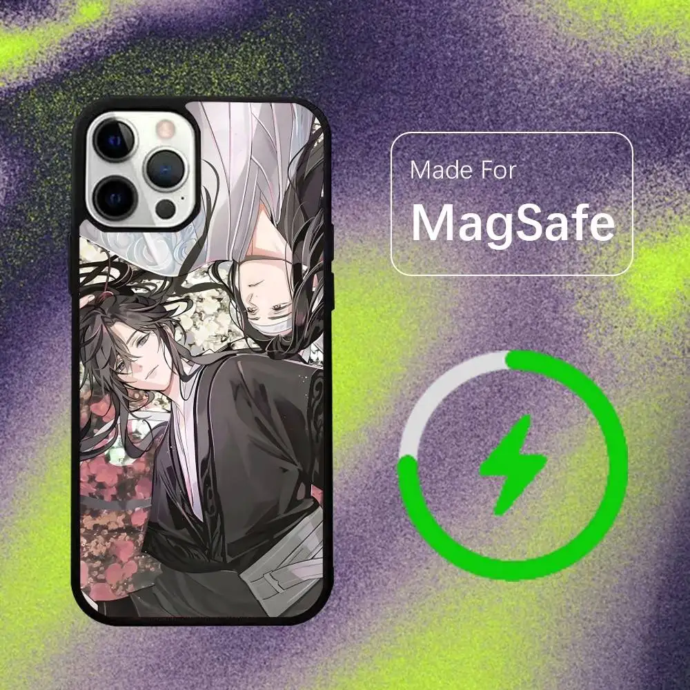 حافظة هاتف Mo Dao Zu Shi لهاتف iPhone 17,16,15,14,13,12,11,Pro,Max,Plus,Mini,SE,Air Magsafe شحن لاسلكي مغناطيسي #5