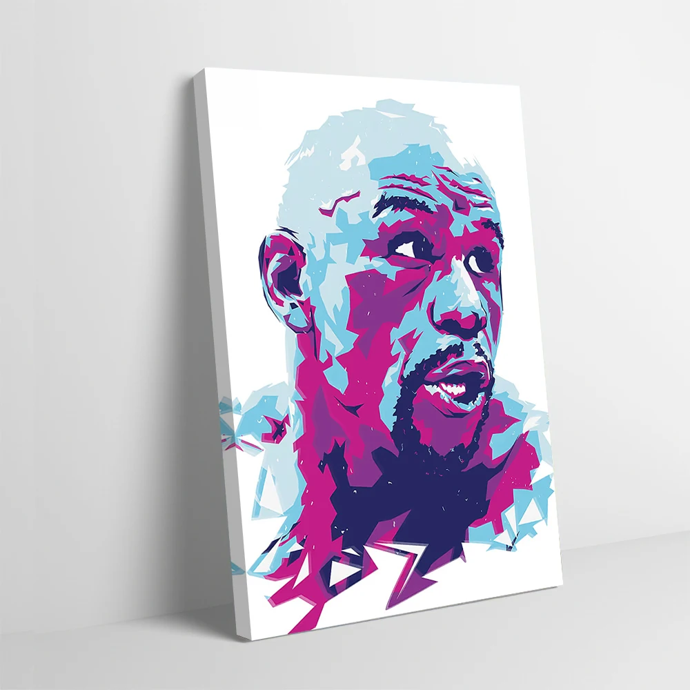 Floyd Mayweather поп-арт портретный постер настраиваемый печатный холст картина настенный художественный подарок для украшения интерьера палочка Deko