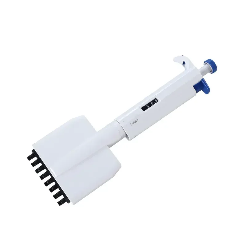 New Plastic  Adjustable Pipettor 8 12 Channel Manual Variable Volume Miro Pipette Multichannel Pipettes for Lab