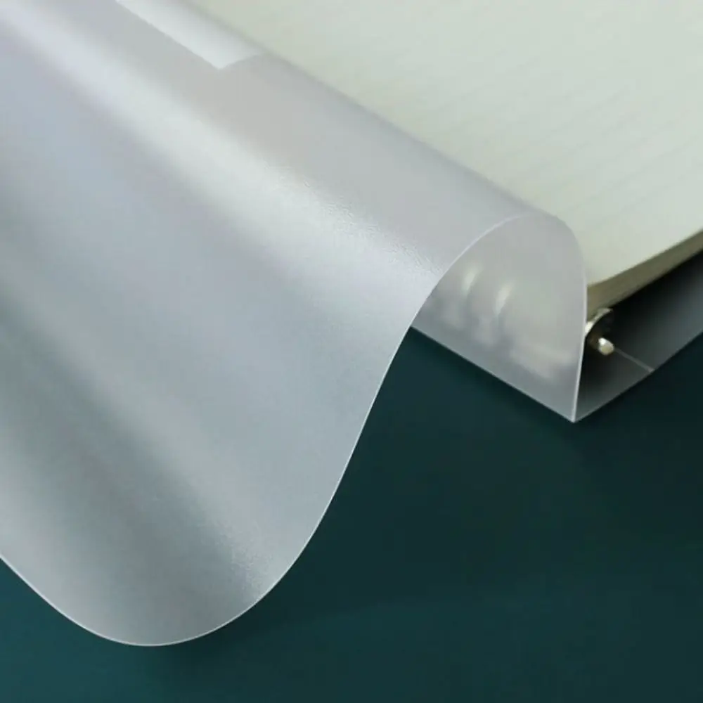 

Inner Cover A5/B5/A4 Binder Cover 8 Hole DIY Binder Loose Leaf Notebook Shell Notebook Binder Transparent A4 File Folder Cover