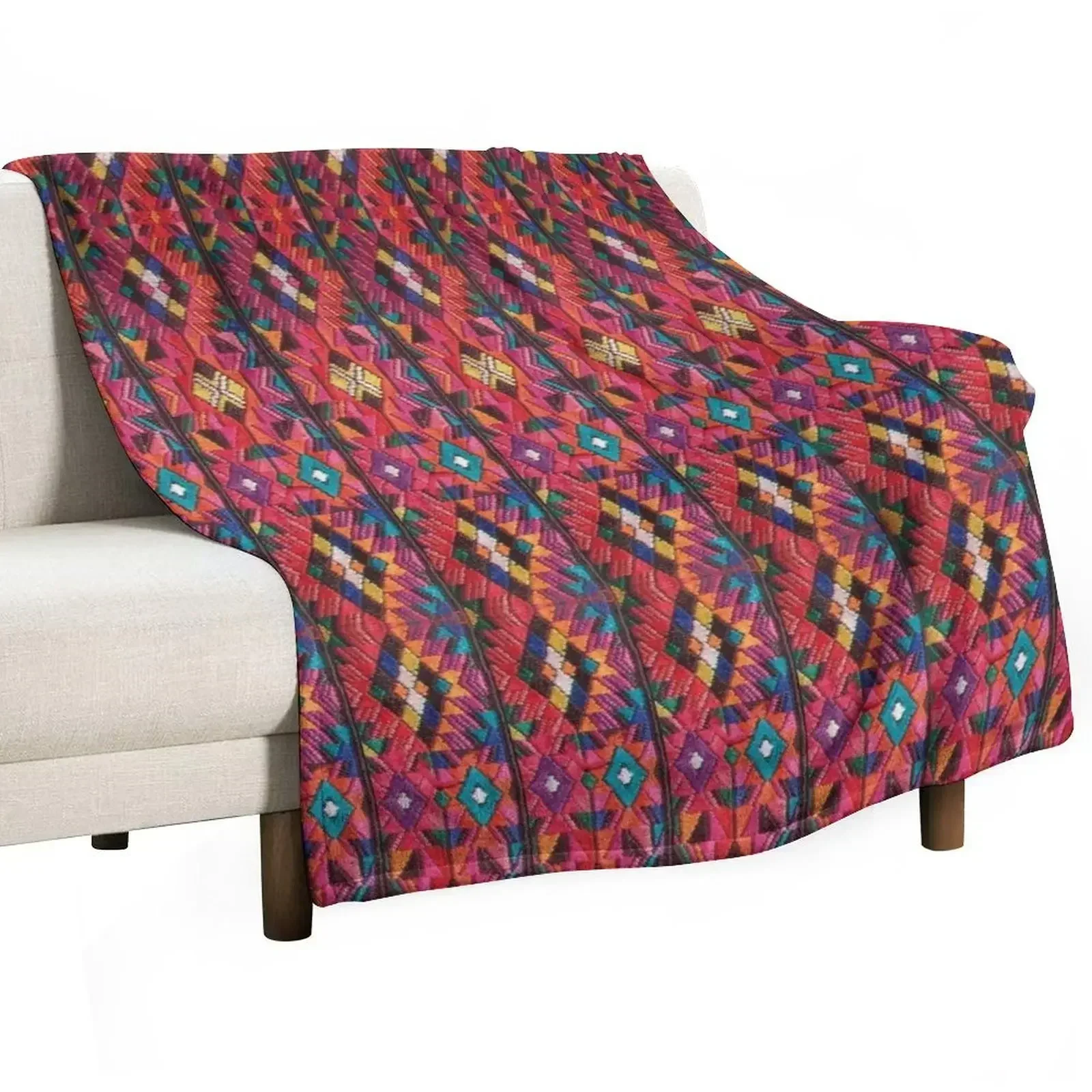 Mayan Kite Katun Mayan Designs Throw Blanket Loose Thins Blankets