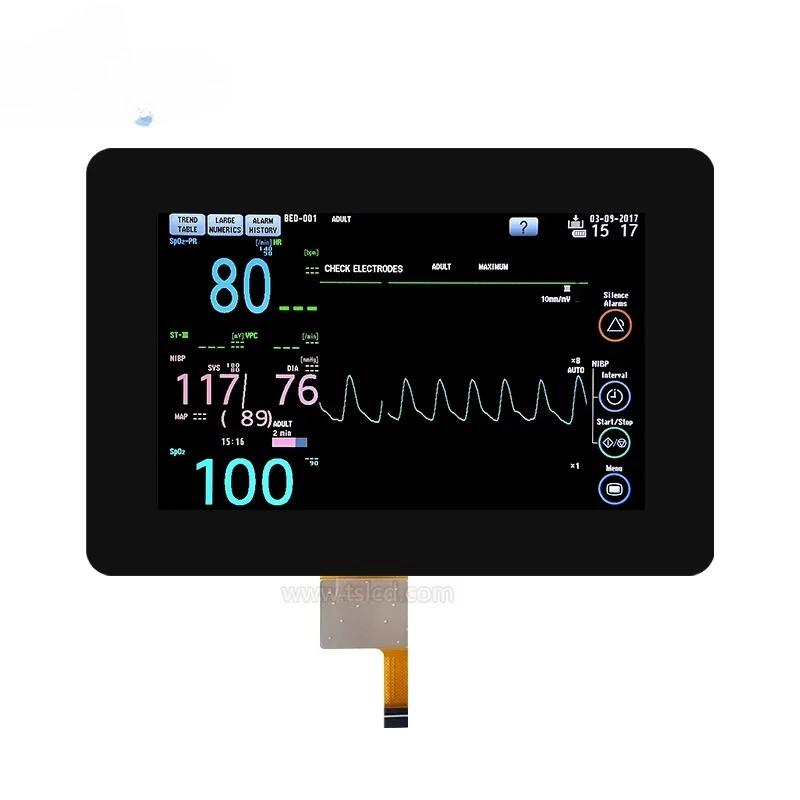 MCU Interface 5-inch Thin Film Transistor LCD Screen with Capacitive Touch Panel and SSD1963 Board