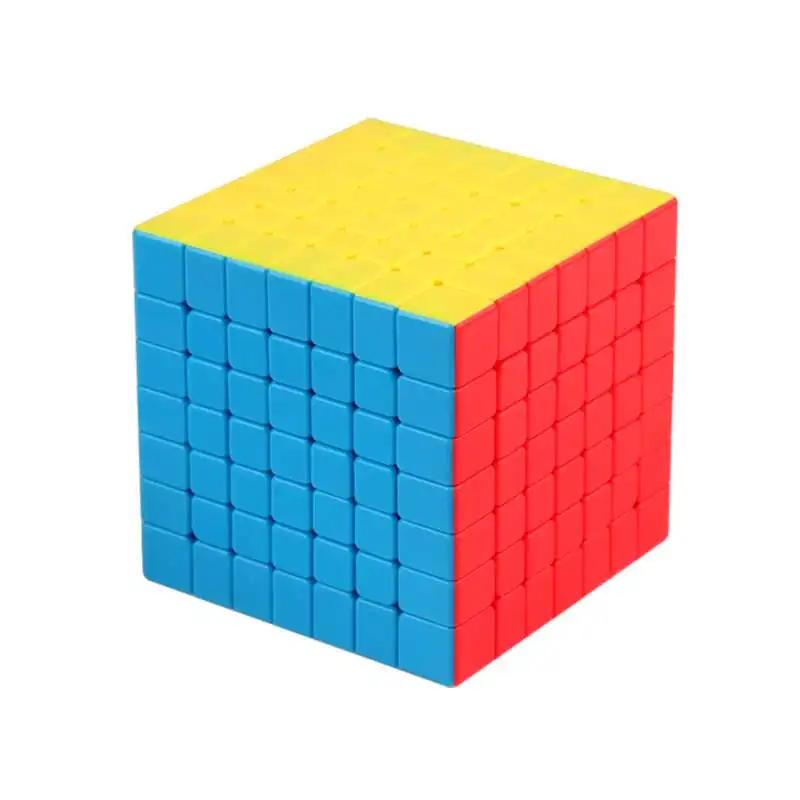 Moyu MFJS Meilong 매직 스피드 큐브, 스티커리스 전문 피젯 장난감, Meilong 6 6x6 큐브 Magico 퍼즐, 7X7X7