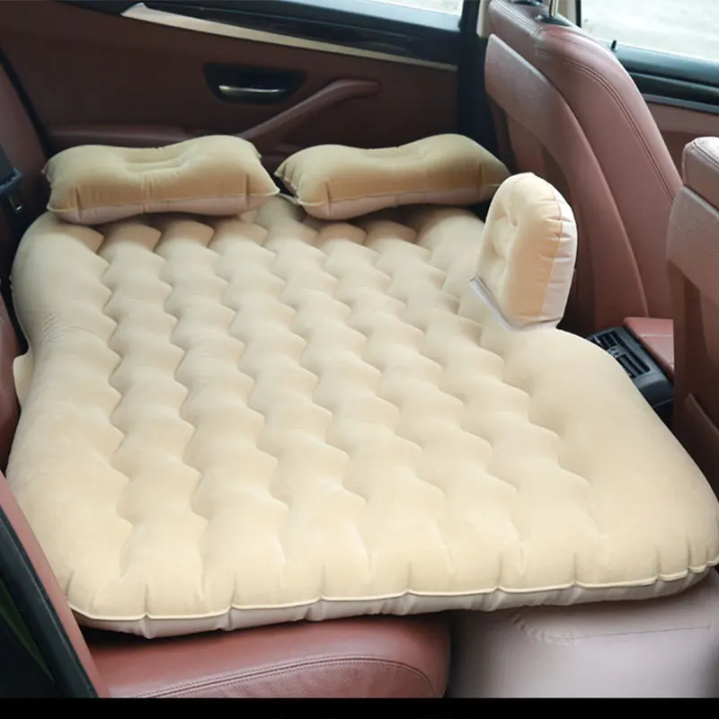 Inflatable Mattress Air Bed Sleep Rest Car SUV Travel Bed Universal Car Seat Bed Multi Functional for Outdoor Camping Beach